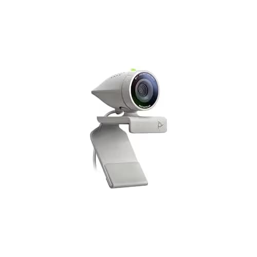 Poly Studio P5 Professional Webcam (Plantronics) - 1080p HD Laptop Camera for Video Conference & Distance Learning - Monitor & Tripod Mount - Privacy Shutter-Works w/Teams (Certified), Zoom(Certified) image