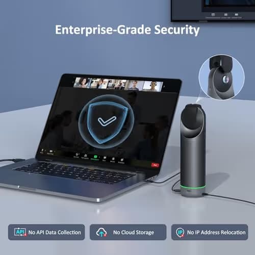 NexiGo Meeting 360 Ultra (Gen 3), Enhanced All-in-One Conference Camera System, Multi-Camera Setup, 8K Capture, AI-Powered Framing and Auto Tracking, for Medium to Large Meeting Rooms image