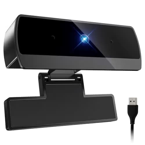 Diccik 1080P Webcam with Microphone, Full HD Video Calling Web Camera, HD Light Correction Streaming Webcam for Zoom/Skype/Teams, Plug and Play PC Camera Web cam for Windows & Mac main image