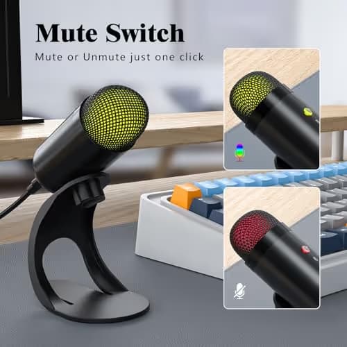LIANGSTAR USB Computer Microphone image