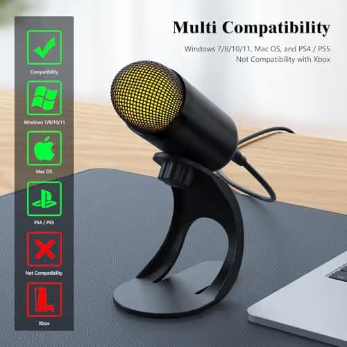LIANGSTAR USB Computer Microphone image