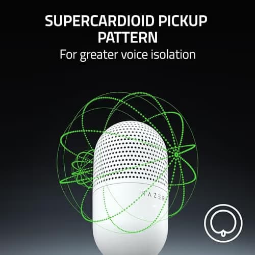 Razer Seiren V3 Mini USB Microphone - White image