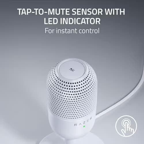 Razer Seiren V3 Mini USB Microphone - White image