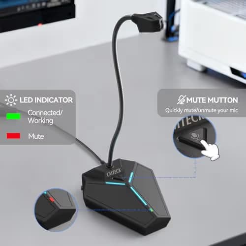 CMTECK G006 USB Computer Microphone image