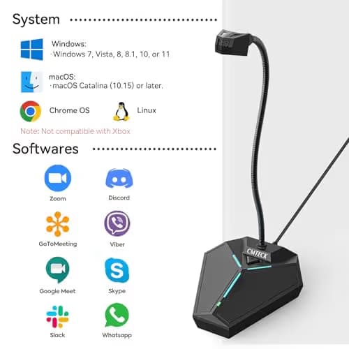 CMTECK G006 USB Computer Microphone image