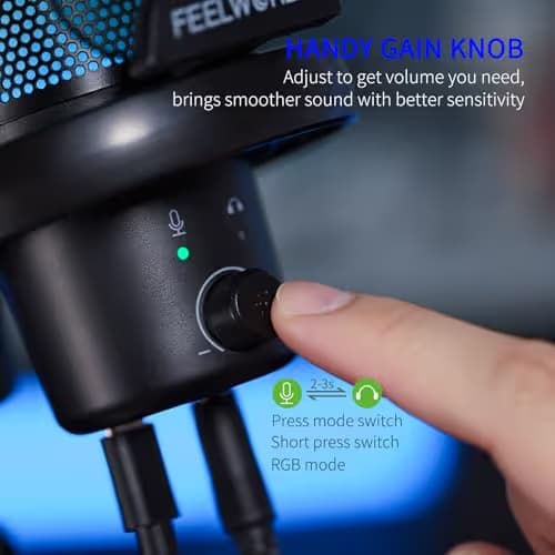 FEELWORLD VM1 USB Condenser Microphone image