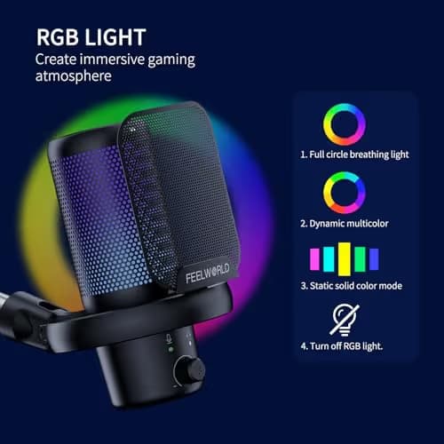 FEELWORLD VM1 USB Condenser Microphone image