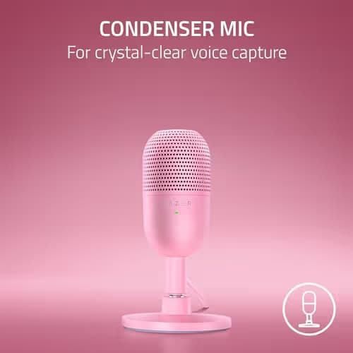 Razer Seiren V3 Mini USB Microphone - Quartz image