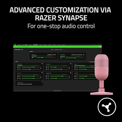 Razer Seiren V3 Mini USB Microphone - Quartz image