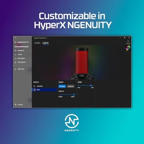 HyperX QuadCast 2 Frost USB Microphone image