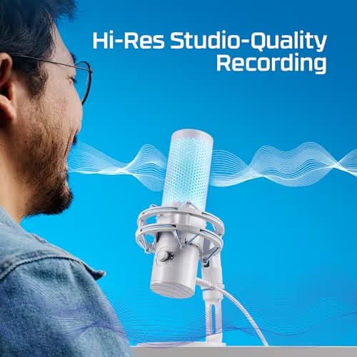 HyperX QuadCast 2 Frost USB Microphone image