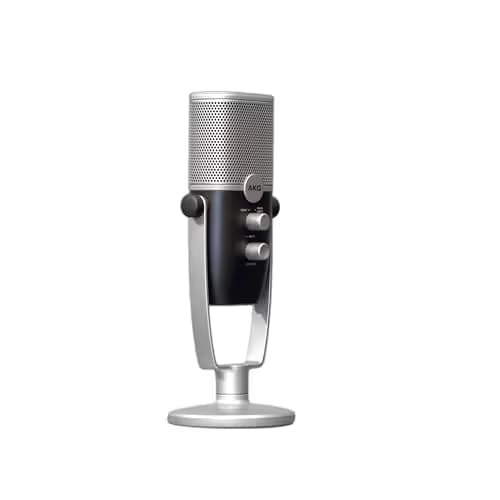 AKG Pro Audio Ara USB-C Condenser Microphone - Blue & Silver image