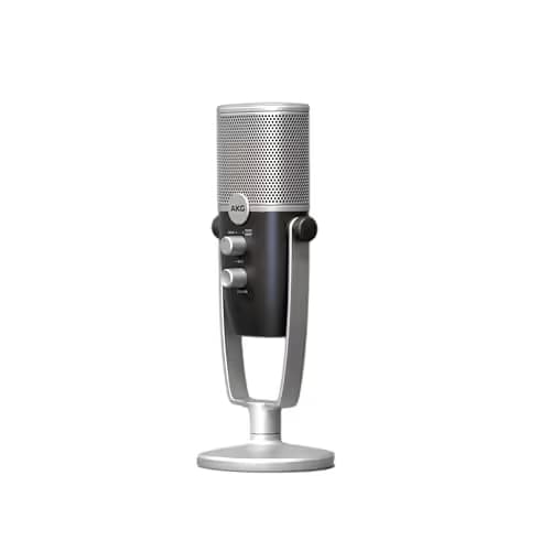 AKG Pro Audio Ara USB-C Condenser Microphone - Blue & Silver image