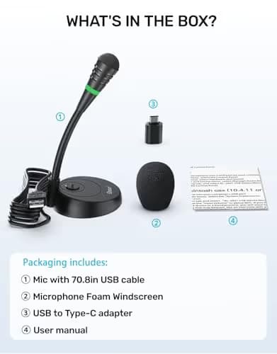 Etour Mic for Mac mini M4 USB-C Microphone image