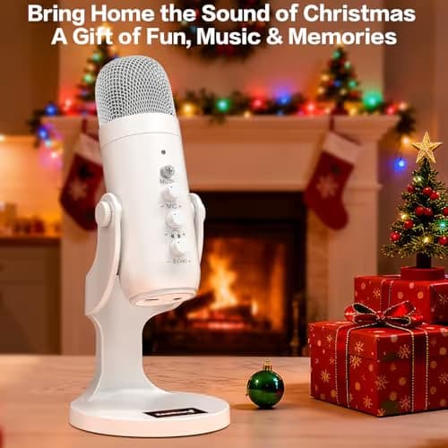 ZealSound K66 Podcast Microphone - White image