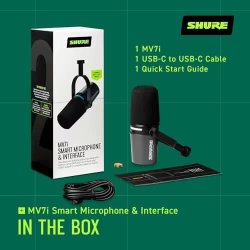 Shure MV7i Smart Microphone image