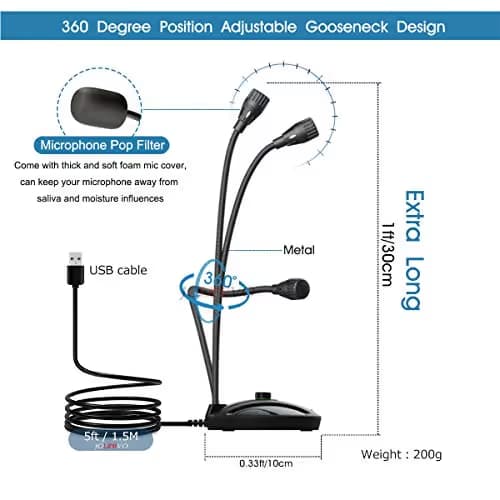 JOUNIVO JV603PRO USB Microphone image