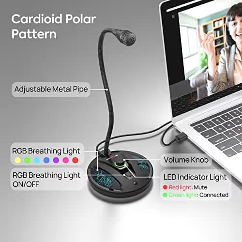 JOUNIVO JV603PRO USB Microphone image