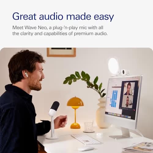 Elgato Wave Neo USB Condenser Microphone image