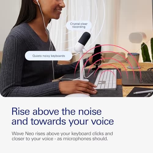 Elgato Wave Neo USB Condenser Microphone image