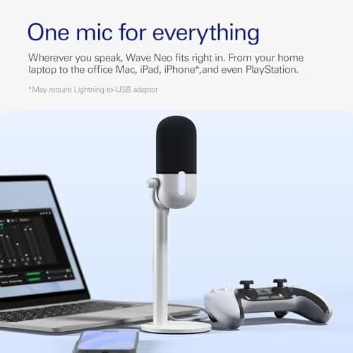 Elgato Wave Neo USB Condenser Microphone image