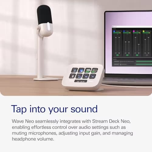 Elgato Wave Neo USB Condenser Microphone image