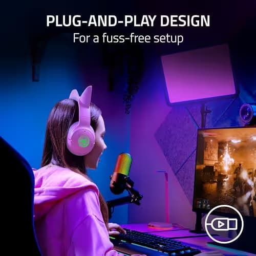 Razer Seiren V3 Chroma RGB USB Microphone - Black image