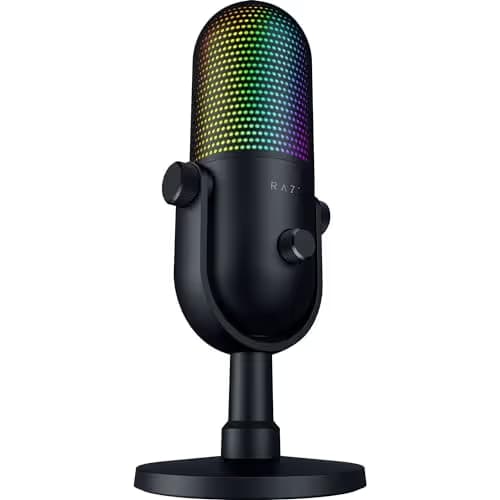 Razer Seiren V3 Chroma RGB USB Microphone - Black image
