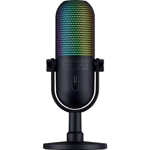 Razer Seiren V3 Chroma RGB USB Microphone - Black image