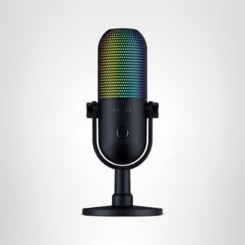 Razer Seiren V3 Chroma RGB USB Microphone - Black image