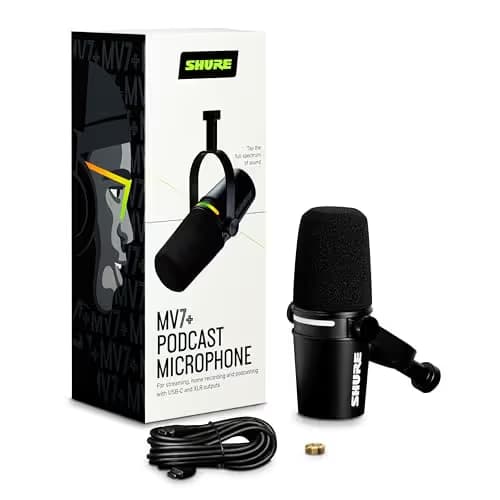 Shure MV7+ Dynamic Microphone image