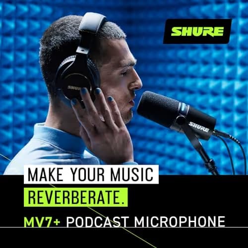 Shure MV7+ Dynamic Microphone image