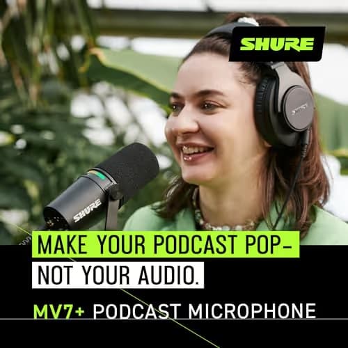 Shure MV7+ Dynamic Microphone image