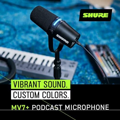Shure MV7+ Dynamic Microphone image