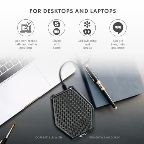 Movo MC1000 Conference USB Microphone image