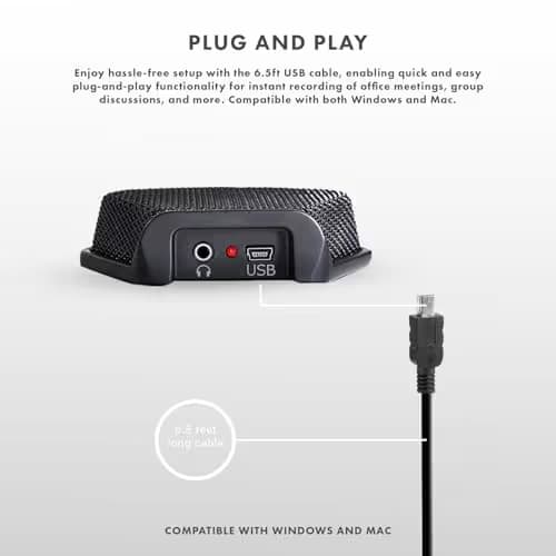 Movo MC1000 Conference USB Microphone image