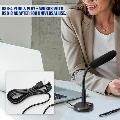 Futurtecer RGB USB Condenser Microphone image