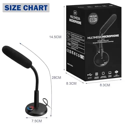 Futurtecer RGB USB Condenser Microphone image