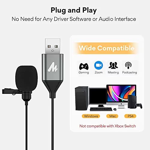 MAONO AU-UL10 USB Lavalier Microphone image
