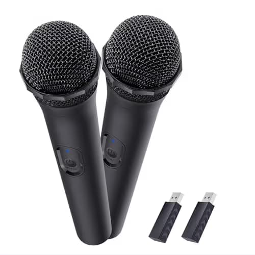 Mcbazel 2 Pack Wireless USB Microphone image