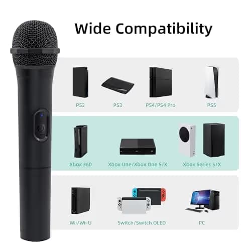 Mcbazel 2 Pack Wireless USB Microphone image