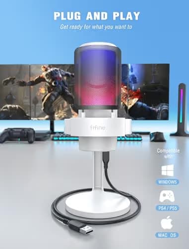 FIFINE AmpliGame A8 White image