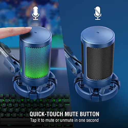 FIFINE A6T USB Microphone Kit - Blue image