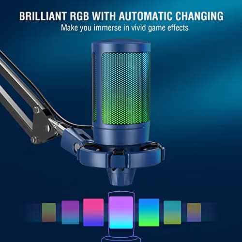 FIFINE A6T USB Microphone Kit - Blue image