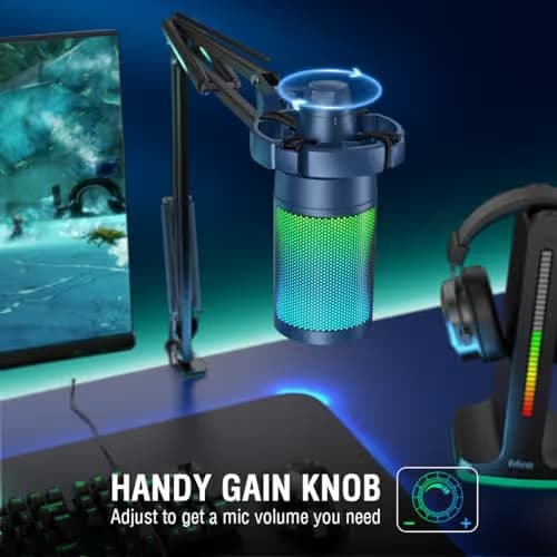 FIFINE A6T USB Microphone Kit - Blue image