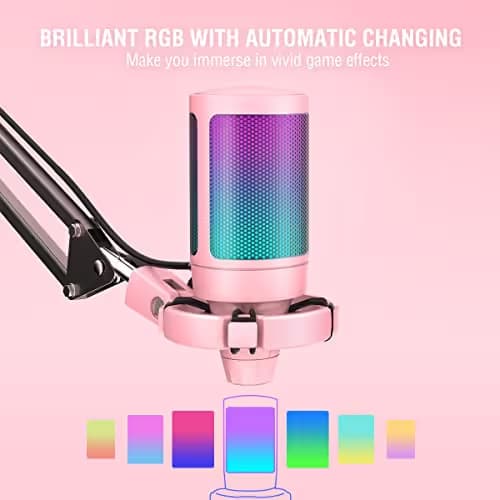 FIFINE A6T Pink USB Microphone Kit image