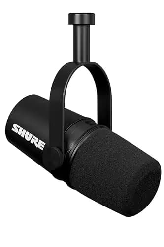Shure MV7X XLR Dynamic Microphone image