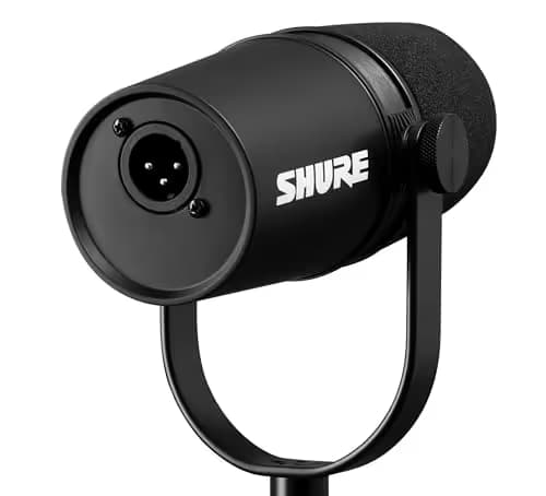 Shure MV7X XLR Dynamic Microphone image