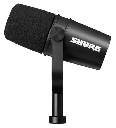 Shure MV7X XLR Dynamic Microphone image