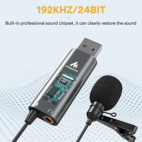 MAONO USB Lavalier Microphone AU-UL20 image